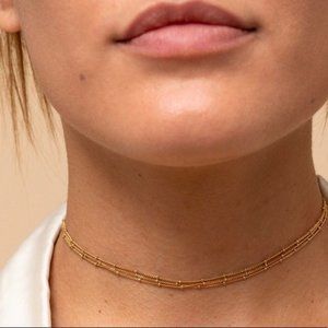 Mejuri Gold Layered Spheres Choker